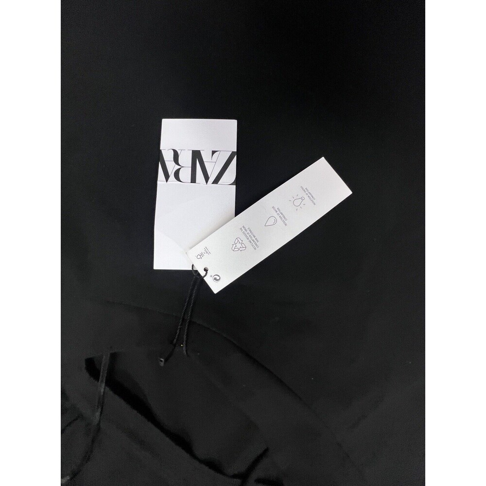 Zara Black Mini Slip Dress - Picture 10 of 10